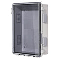 ABS Electrical Junction Box, Ventilated Design, Cable Grommets, IP65 Waterproof by ANIMACYN