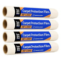 TapeManBlue Carpet Protection Film 36" x 200', 4 Rolls, Self Adhesive Plastic by TapeManBlue
