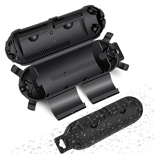NineLeaf 2 Pack Outdoor Extension Cord Cover Waterproof, Weatherproof by NineLeaf