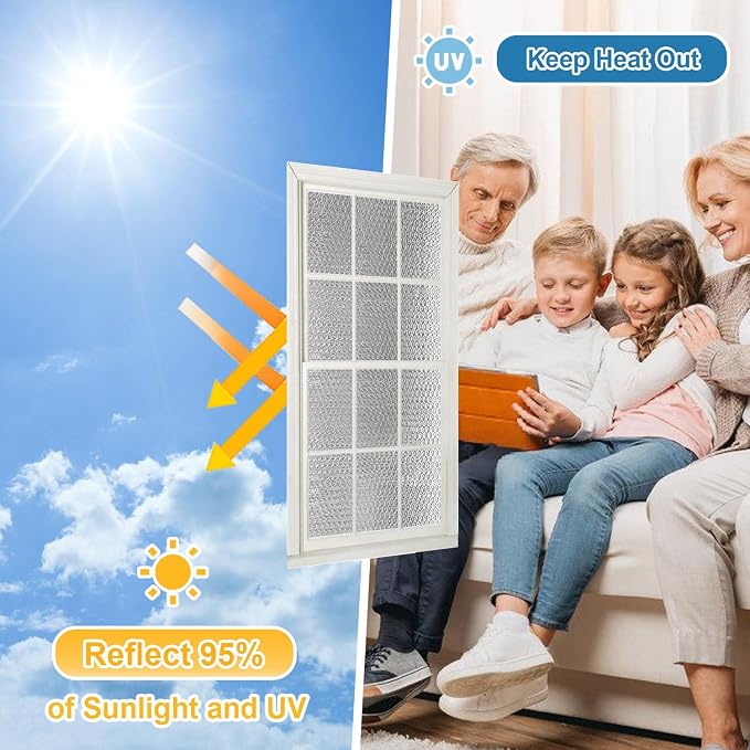 24" x 20 Ft Window Insulation Kit, 3mm Bubble Aluminum Foil | Reflective Roll - Image 4
