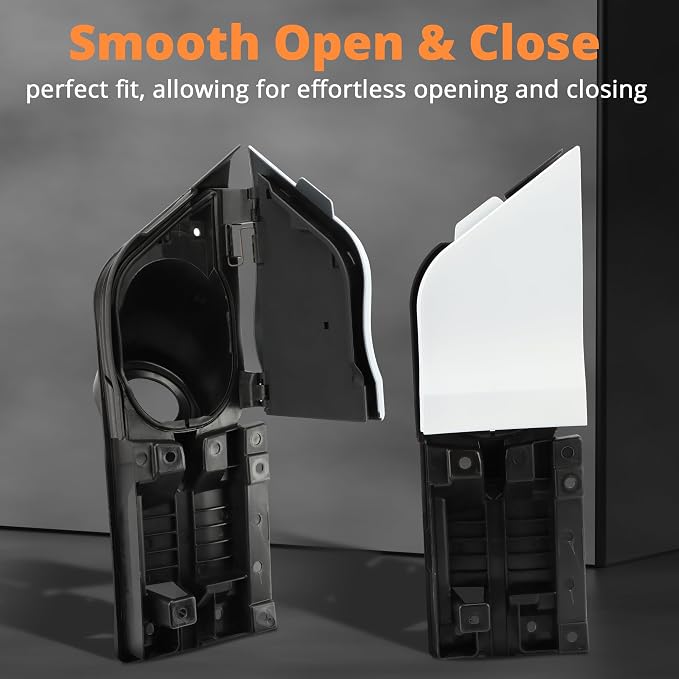 3 in 1 Gas Door Replacement Assembly Fuel Filler Door Housing Pocket Hinge - Image 4