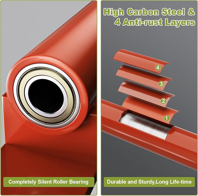 Heavy Duty Gate Hinger 7” Silent Bearing Gate Hinges Red | Gate Hinger - Image 5