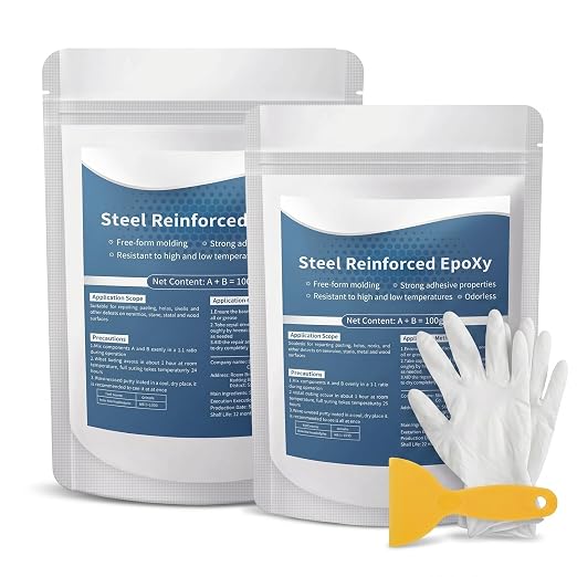2Pack 3.53oz White Epoxy Putty Repair Kit by Unknown