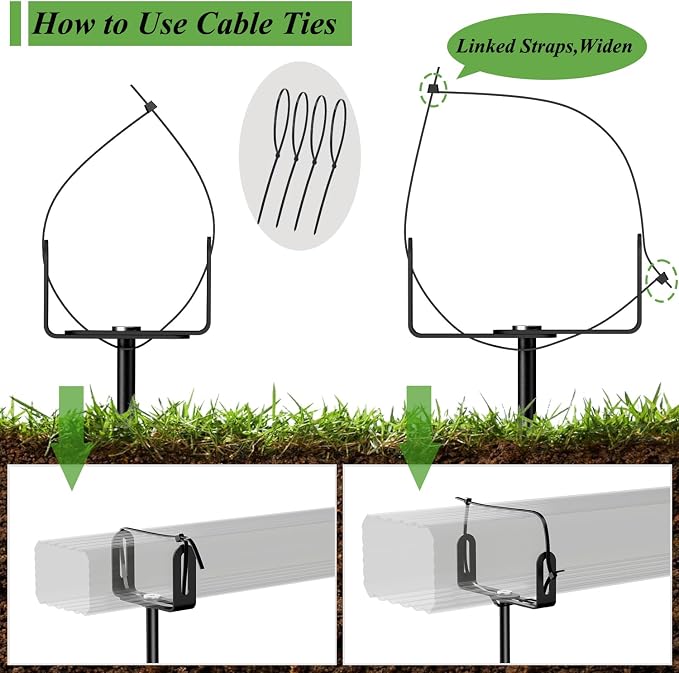 Downspout Bracket, Heavy Duty Size-Adjustable Storm-Proof Downpipe Bracket - Image 9
