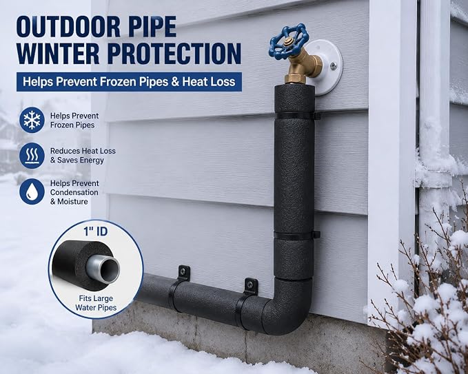CARGEN 1" ID Foam Pipe Insulation - Image 4