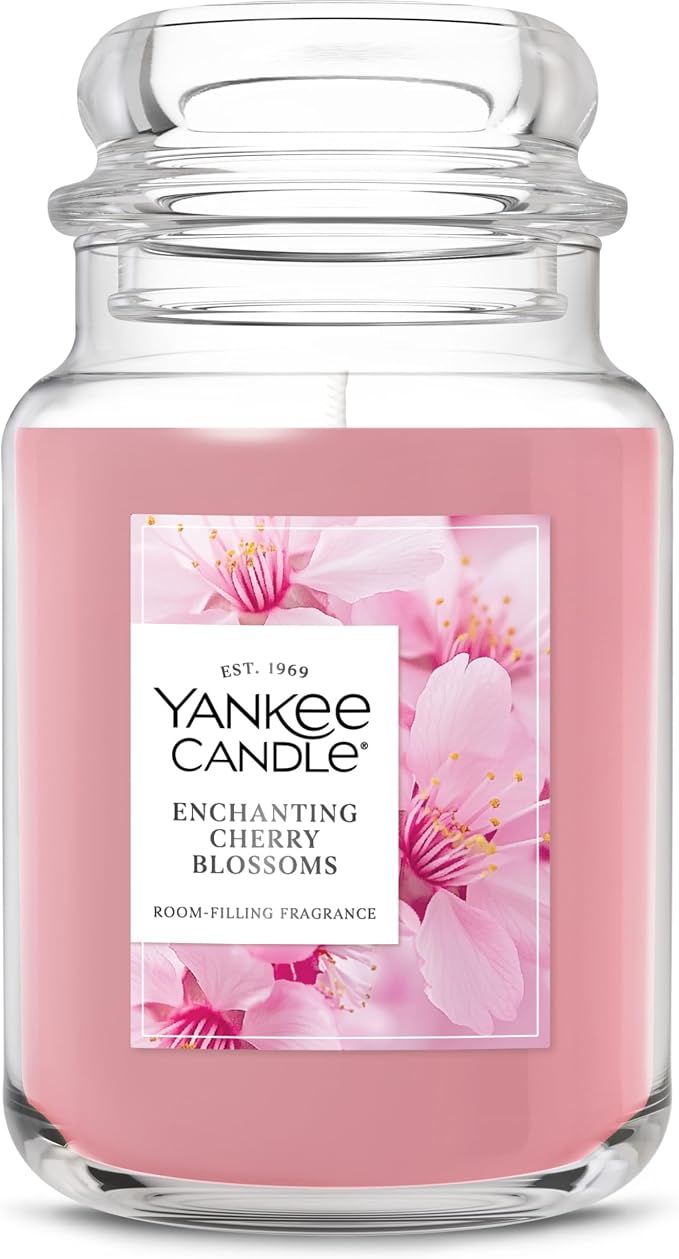 Yankee Candle Enchanted Cherry Blossoms Scented Candle, 22oz Large Jar by Unknown