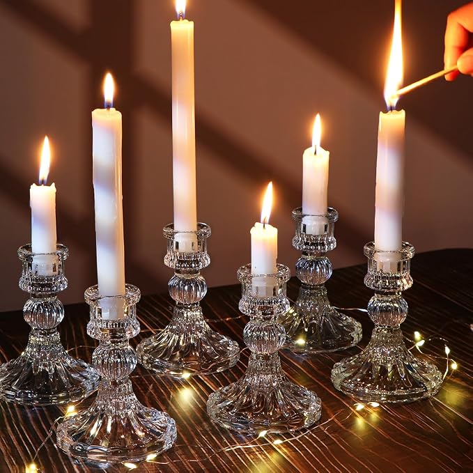 Candlestick Holders Set, Party & Windowsill Decor - Image 2