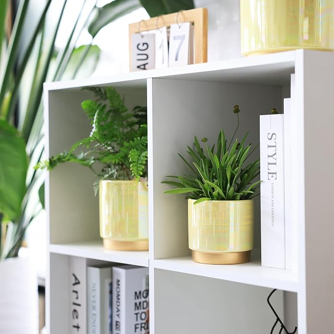 Gepege Ceramic Plant Pots for Indoor Plants, Planters - Image 3