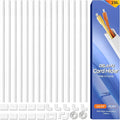 Delamu 236in Cord Hider, Professional Cable Cover Kit by DELAMU