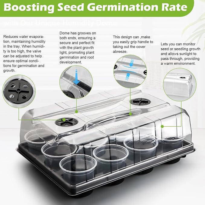 RooTrimmer 5 Pack 12 Cell Nursery Pot Trays - Image 4