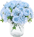 2 Packs Peonies Artificial Flowers by MARTINEMALL