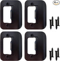 Gator Door Strike Plate 2-1/4" Latch Restorer, Oil Rubbed Bronze, No Chiseling by GATOR+Strike+Plates