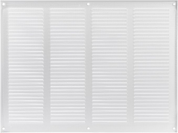 16 x 12 Inch White Galvanized Steel Return Air Register Vent Cover, AC Vent - Image 8
