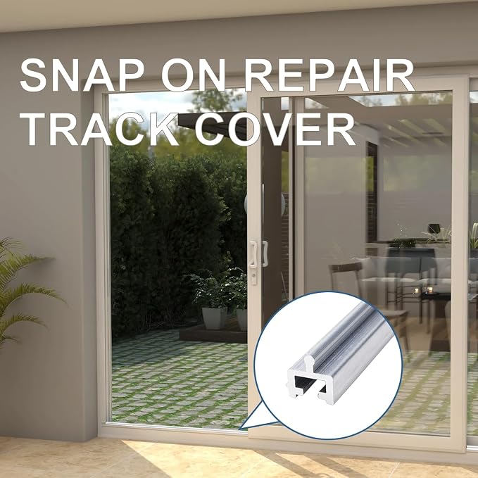 Aluminium Sliding Screen Door Track, Sliding Door Bottom Track | 100 inches Long - Image 5