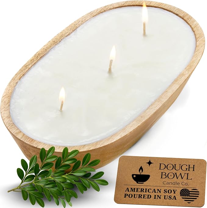 Dough Bowl Candle Co. Large Candle in English Garden by Dough+Bowl+Candle+Company