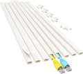 Yecaye Cord Hider, 113in One-Cord Cable Raceways, W0.59in H0.4in, Easy Install by Yecaye