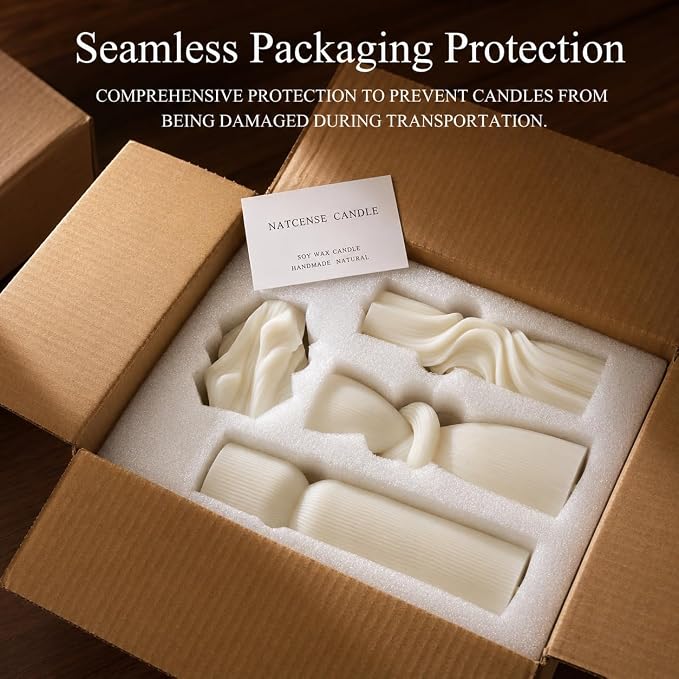 4-Pack Pillar Candles - Image 4