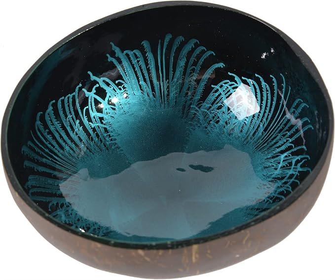 Natural Coconut Bowl Key Decorative by ChezMax