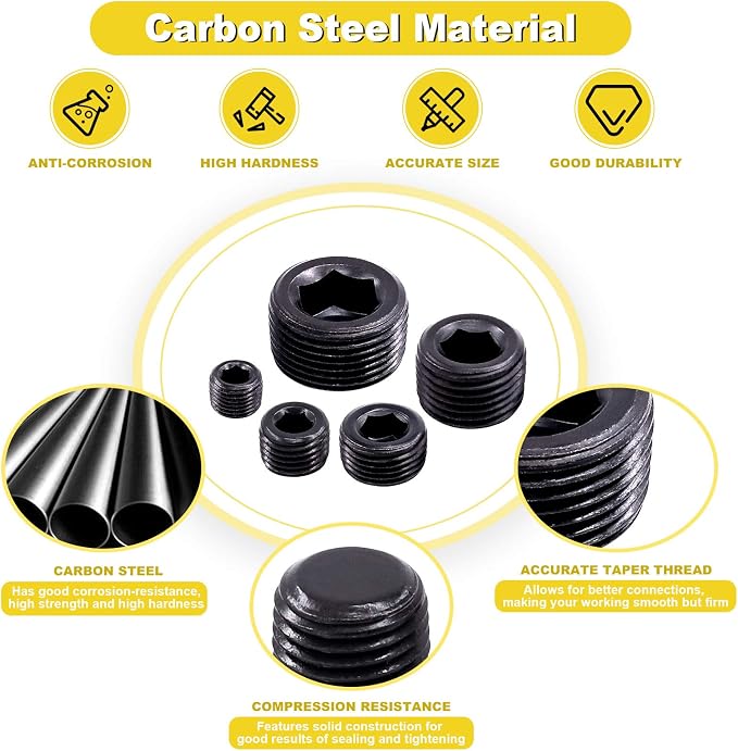 20pc 1/8" NPT Plug Fitting Set - Image 3