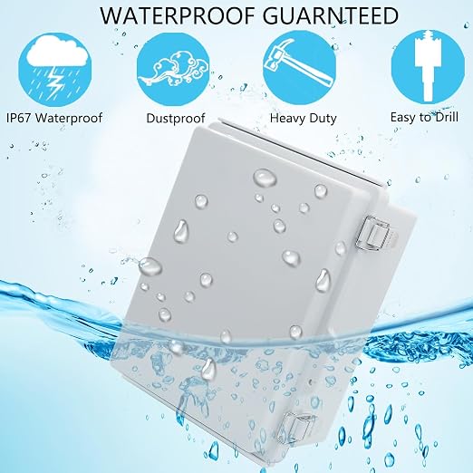 Waterproof Junction Box, ABS Plastic Electrical Box - Image 2
