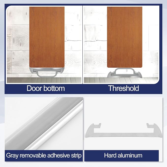Tandefio 2 Pcs 4 FT Aluminum Threshold - Image 3