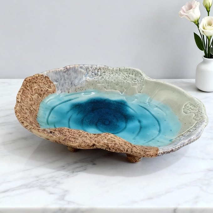 Fruit Bowl, Ceramic Christmas Bowl, Jewelry and Key Holder by Yeatel