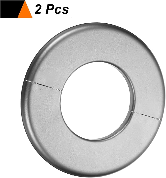 HARFINGTON 2pcs Wall Split Flange 64mm/2.5" Self-Adhesive Plumbing Cover Plates - Image 3