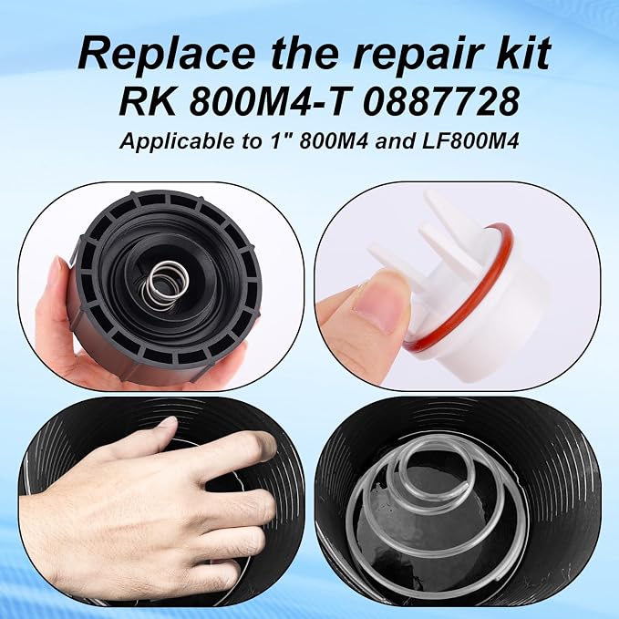 Penitue Replace for RK 800M4-T and 0887728, Replacement Total Backflow - Image 7