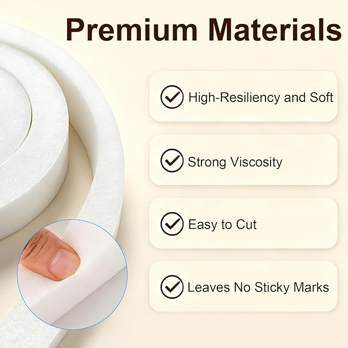 Air Conditioner Window Seal 1 Inch X 1 Inch Weather Stripping Door Seal | Thick - Image 3