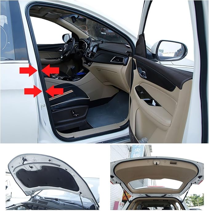Universal Door Seal Strip, B-Shape Rubber Weatherstrip - Image 8