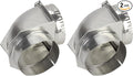 Whirlpool 4396006RW Genuine OEM Dryer Vent Elbow Connector, 90-Degree Close-Turn by Whirlpool