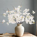 INXUGAO Artificial Cherry Blossom Branches Decor 12 PCS Fake Flowers Indoor | by INXUGAOArtificialFlowers
