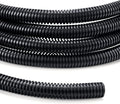 Wire Loom 1/4 inch 10ft, Split Loom, Outdoor Cord Protector | Flexible Wire by YCLYC