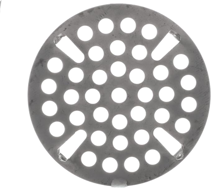 OCS Parts 3" Stainless Steel Commercial Kitchen Sink Flat Strainer - Image 6