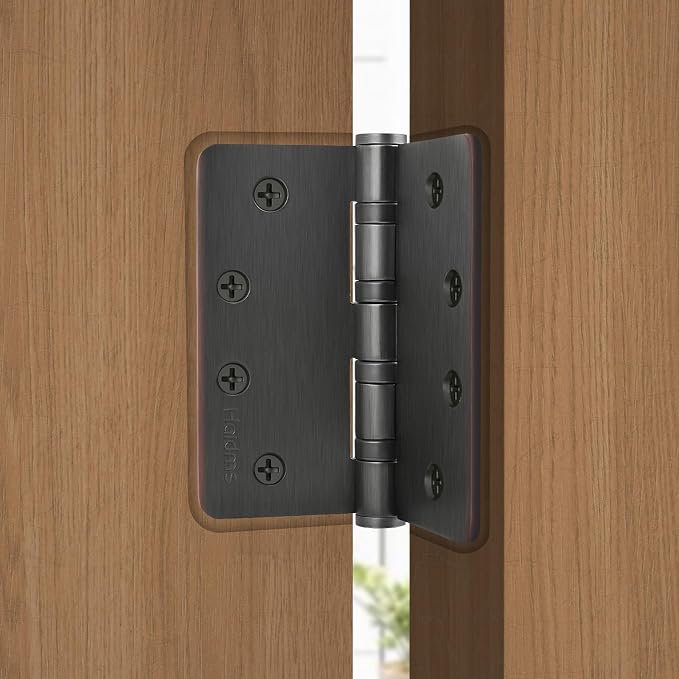 6Pack Haidms Oil Rubbed Bronze Door Hinges Heavy Duty Door Hinges Oil Rubbed - Image 6