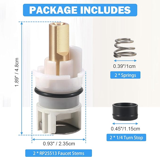RP25513 Faucet Stem Assembly Kit Compatible - Image 6
