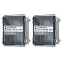 NineLeaf Outdoor Electrical Box Waterproof IP67, Weatherproof Junction Box ABS by NineLeaf