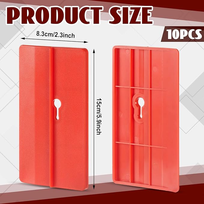 10 Pcs Drywall Fitting Tool Supports the Board in Place While Installing - Image 2