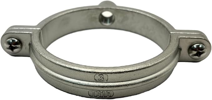 316SS Stainless Steel Split Ring Hanger Two Screw - Image 6