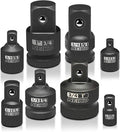 NEIKO 30223A 8 PC Impact Socket Adapter Set, Standard SAE Size, Cr-V Steel by NeikoTools