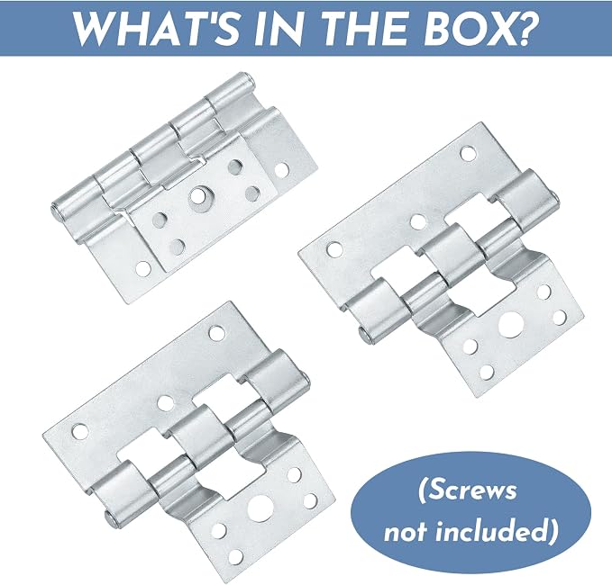 3 Pack Door Hinges for Combination Doors Replacement for Elixir Mobile Home | - Image 4