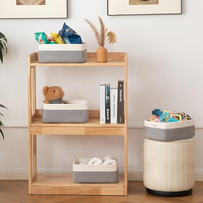 OIAHOMY 4 PACK 12L Storage Baskets - Image 6