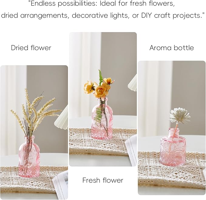 Glass Bud Vases Set of 16 - Image 5