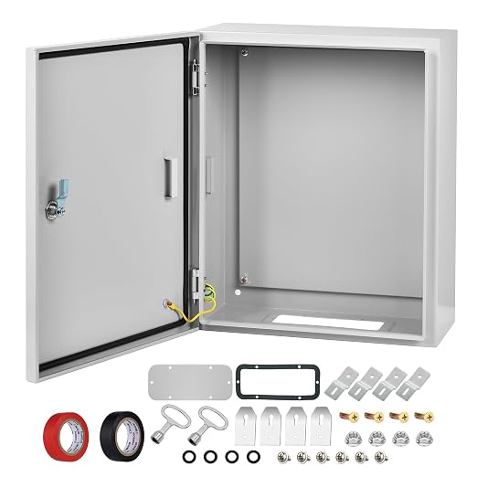 Steel Electrical Junction Box, Outdoor & Indoor Universal Project Box by AUFUNIU