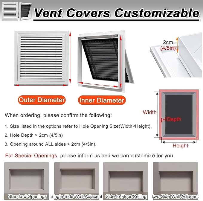 Floor Vent Cover 22 x 38 Air Vent Cover - Image 2