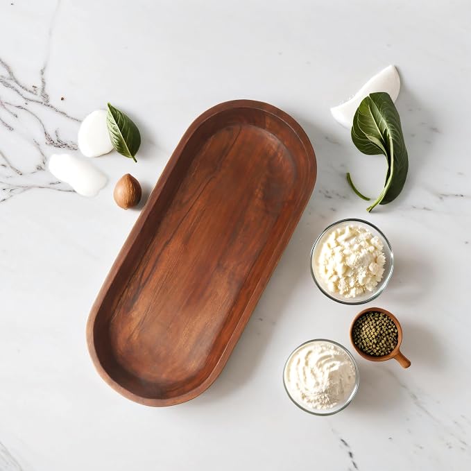 Wooden Dough Bowl - Image 5