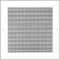 HVAC Premium 6" x 6" Cube Core Eggcrate Return Air Grille by HVACPremium