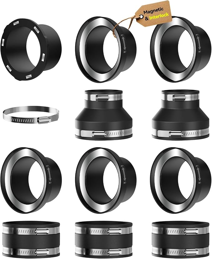 4‘’ magnetic dust collector fittings by JoinerJetly