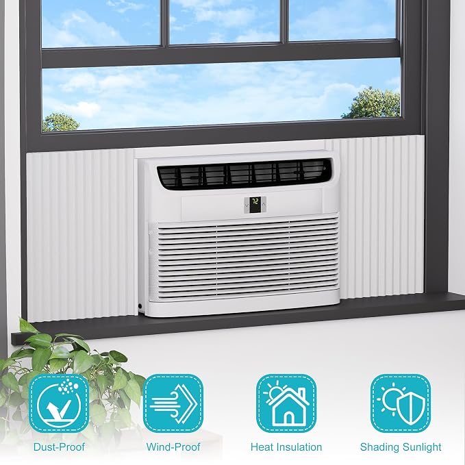 Window Air Conditioner Foam Insulation Panels, AC Side Insulating Panel Kit - Image 9