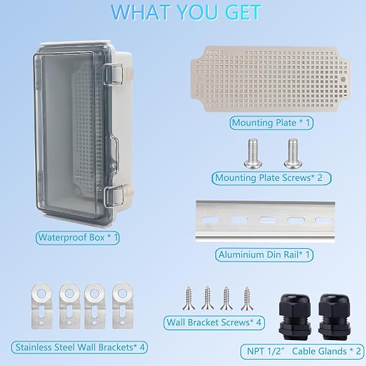 Waterproof Junction Box, ABS Plastic Electrical Box - Image 6